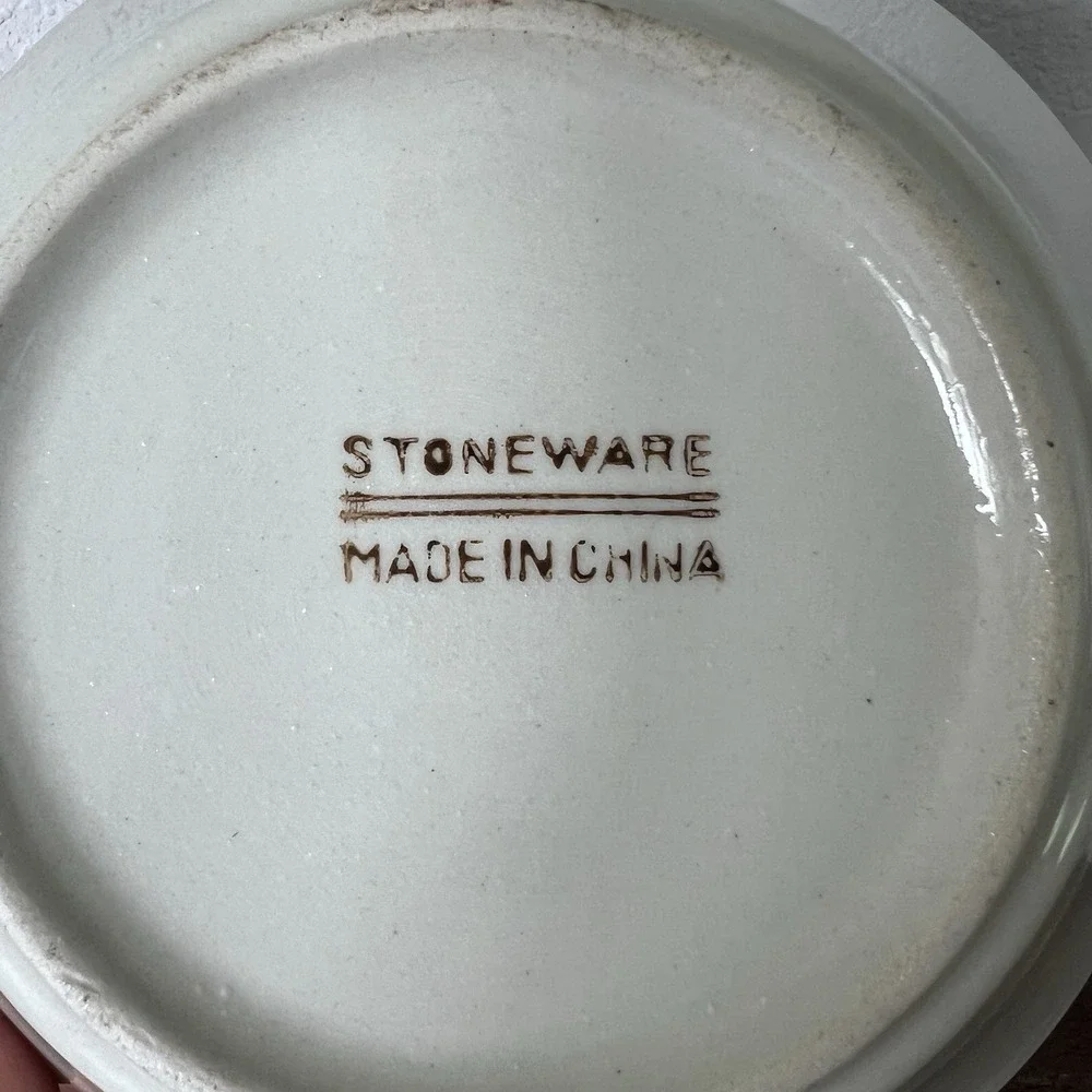 VTG Holiday Stoneware Place Setting For 4 People (16pc‎ Set)